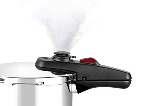 BRA Allure Set dúo de ollas a presión rápida 4+6 litros, acero inoxidable, apta para todo tipo de cocinas, incluido inducción [Amazon Exclusive]
