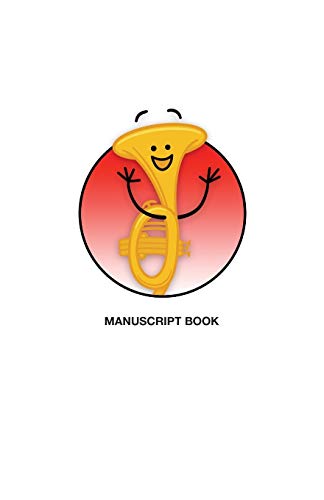 Brass in Color Notebooks: Manuscript - Trumpet, Red