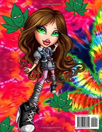 Bràtz Stoner Coloring Book: Trippy Coloring Book For Adults, Bràtz Coloring Book For Stress Relief And Relaxation