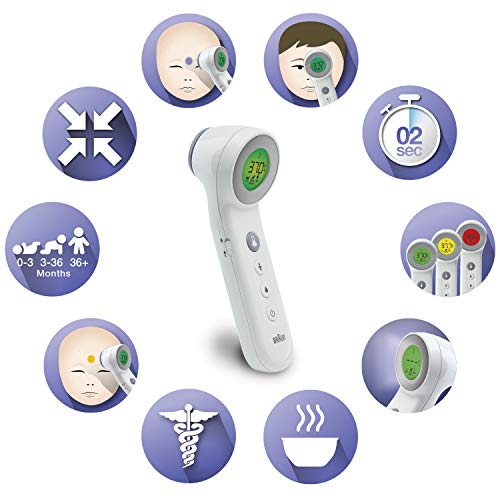 Braun Age Precision - Termómetro con función de con y sin contacto