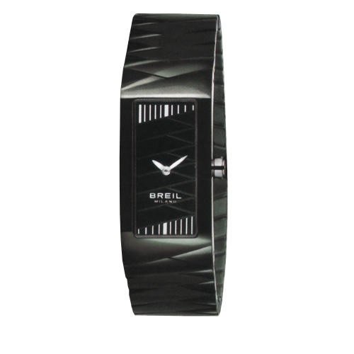 Breil Milano BW0347 - Reloj de Mujer de Cuarzo, Correa de Acero Inoxidable Color Negro