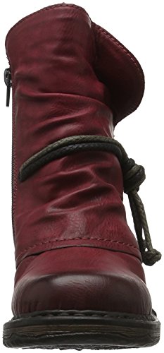 Brent & Sam's Z9961, Botas Mujer, Rojo (Wine/Fumo), 41 EU