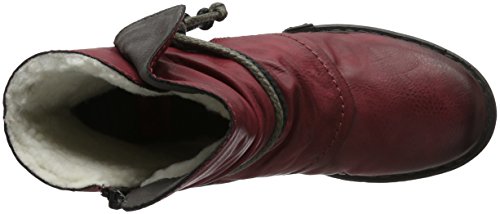Brent & Sam's Z9961, Botas Mujer, Rojo (Wine/Fumo), 41 EU