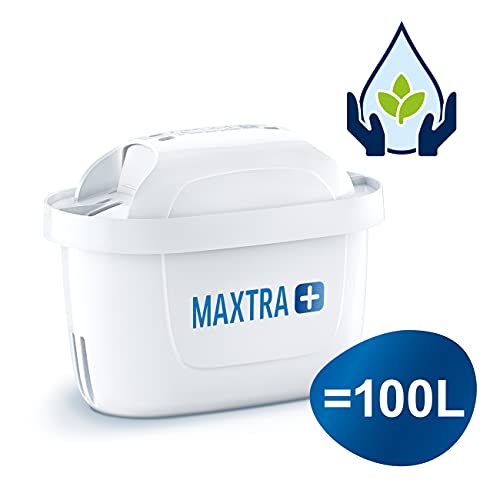 BRITA Jarra con filtro de agua para nevera Marella para la reducción de cloro, cal e impurezas, Incluye 3 cartuchos de filtro MAXTRA +, 2.4L -grafito
