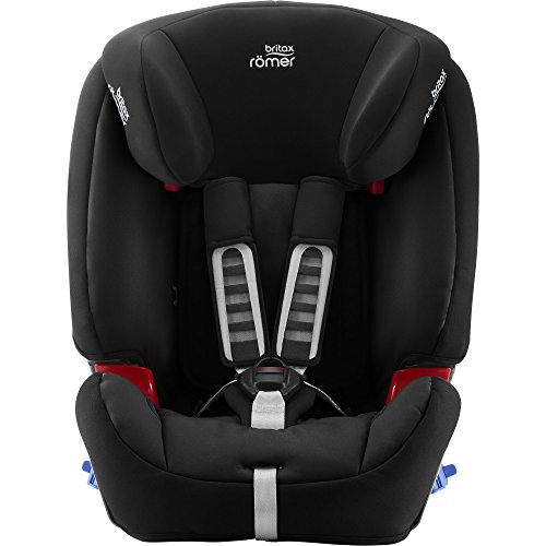 BRITAX RÖMER Silla Coche MULTI-TECH III Flexible con Protecciones Laterales Niño de 9 a 25 kg Grupo 1/2 de 9 Meses a 6 Años, Cosmos Black