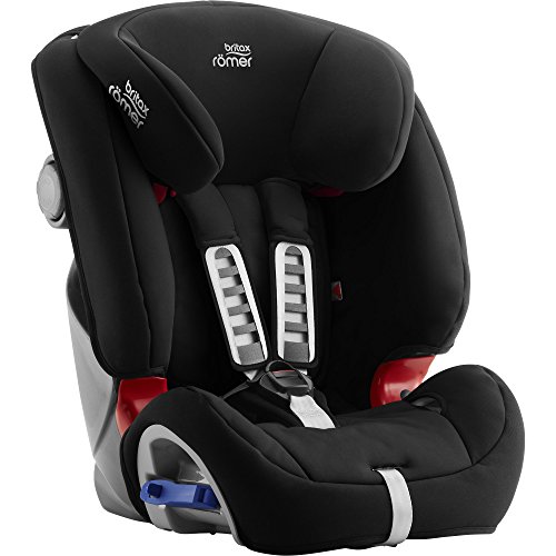 BRITAX RÖMER Silla Coche MULTI-TECH III Flexible con Protecciones Laterales Niño de 9 a 25 kg Grupo 1/2 de 9 Meses a 6 Años, Cosmos Black