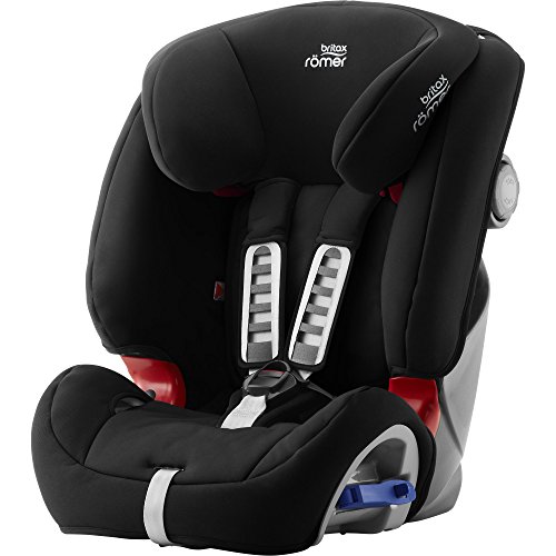 BRITAX RÖMER Silla Coche MULTI-TECH III Flexible con Protecciones Laterales Niño de 9 a 25 kg Grupo 1/2 de 9 Meses a 6 Años, Cosmos Black