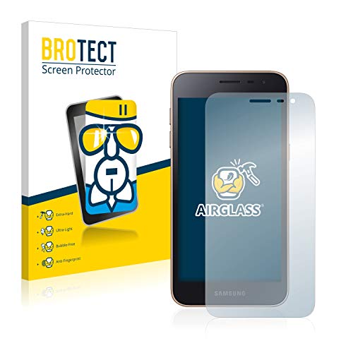 BROTECT Protector Pantalla Cristal Compatible con Samsung Galaxy J2 Core 2018 Protector Pantalla Vidrio - Dureza Extrema, Anti-Huellas, AirGlass