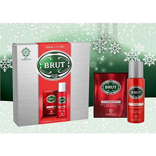 Brut Caja de regalo Attraction Totale, colonia y desodorante para hombre