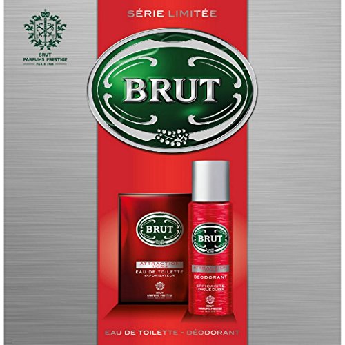 Brut Caja de regalo Attraction Totale, colonia y desodorante para hombre
