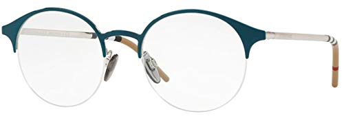 BURBERRY 0BE 1328 1277 51 Gafas de Sol, Azul (Blue/Silver), Unisex Adulto