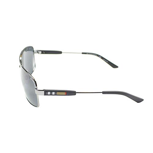BURBERRY 0Be3074 100387 63 Gafas de Sol, Gris (Gray), Hombre