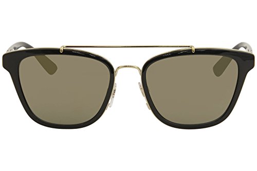 BURBERRY 0BE4240 30014T 56 Gafas de Sol, Negro (Black/Darkgreymirrorgold), Mujer