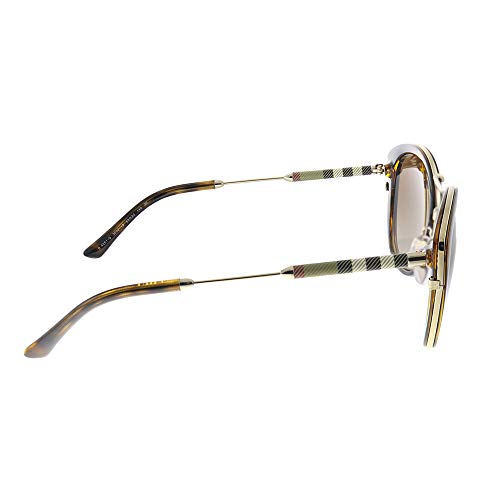 BURBERRY 0BE4251Q 300213 53 Gafas de Sol, Marrón (Dark Havana/Browngradient), Mujer
