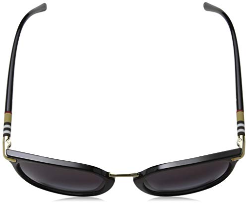 BURBERRY 0Be4262 30018G 53 Gafas de Sol, Negro (Black/Grey), Mujer