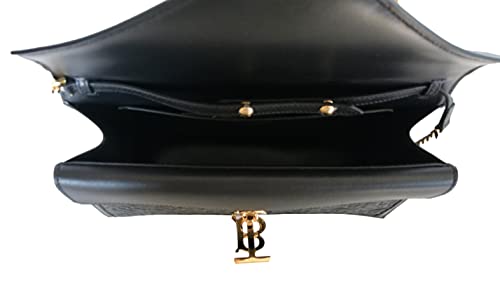 BURBERRY Bolso bolso bandolera acolchado TB envelope 8033279 negro de piel