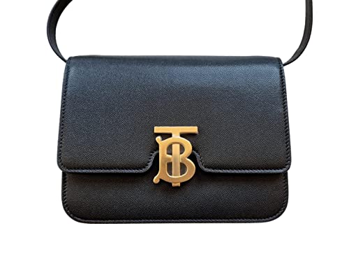 BURBERRY Bolso bolso bolso bandolera de piel mujer 80317051 negro