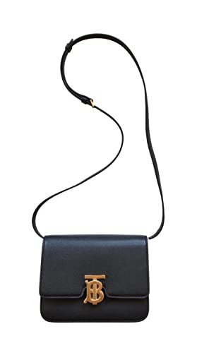 BURBERRY Bolso bolso bolso bandolera de piel mujer 80317051 negro