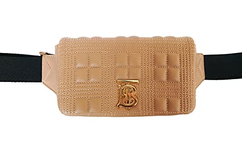 BURBERRY Bolso riñonera mujer piel 8028871 camel