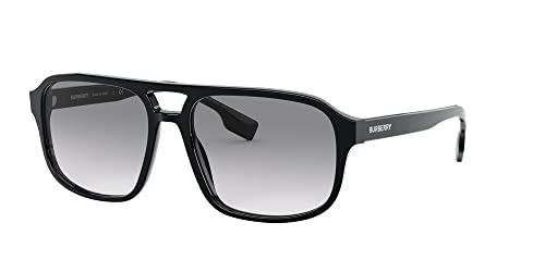 BURBERRY Gafas de sol BE4320 FRANCIS 300111 Gafas de sol hombre color Negro gris lente 58 mm
