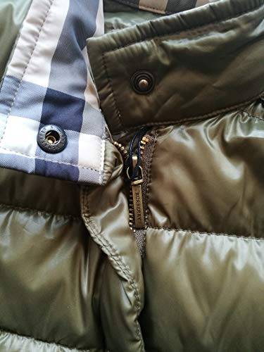 BURBERRY Junior - Chaqueta para niños B16452, 6 años, color verde