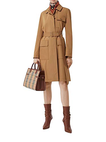 Burberry Moda De Lujo Mujer 8025274 Marrón Algodon Bolso De Mano | Ss21