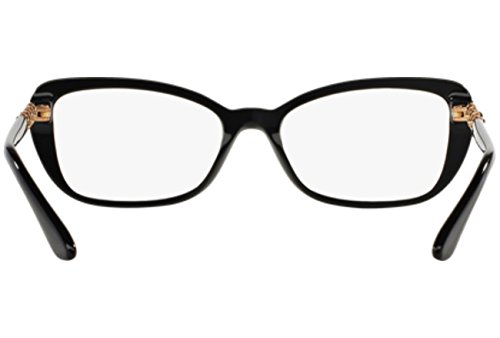Bvlgari - LE GEMME BV 4112KB, Cat eye, acetato, mujer, BLACK GOLD BLACK(5195 A), 53/16/140