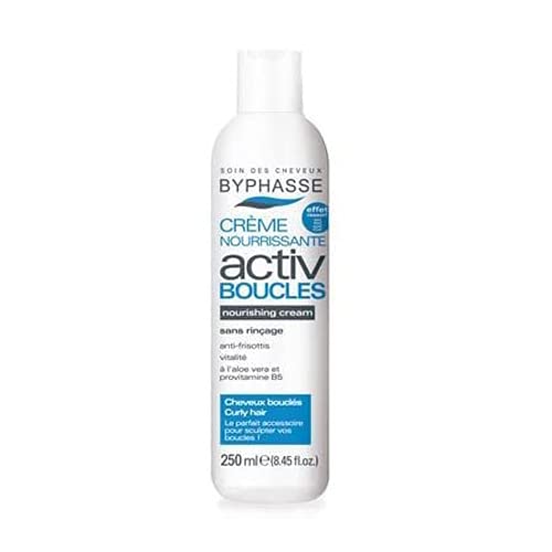 Byphasse, Crema Nourrissante Activ Pendientes Cabello Rizado, 250ml x 3 unidades