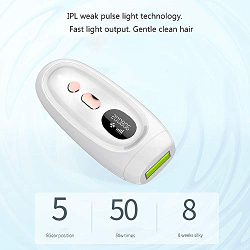 C-JT Mini, IPL Depiladora, Dispositivos depilación láser, Monitor LCD de Alta definición, 500.000 Flashes, la eliminación del Dispositivo Pelo for salón de Belleza, de Mujer,hogar