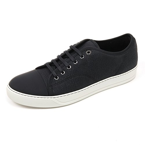 C2858 sneaker uomo LANVIN VERE scarpa nero low top shoe man [5]