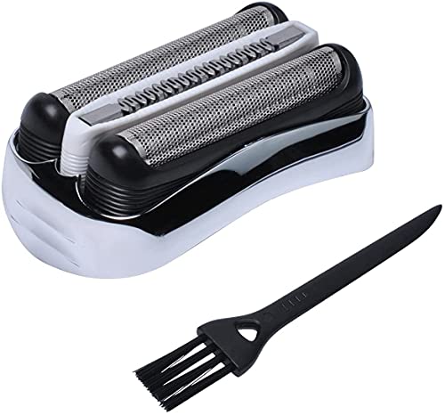Cabezal de afeitado para afeitadora eléctrica Braun Series 3 32S – Recambio/Accesorios Braun 3020s 395cc 390cc 380 370cc 370 360 330 con cepillos Poweka
