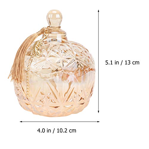 cabilock Vela Fragante Vela Aromática Vela sin Humo Vela de Soja Decoración de Escritorio para Dormitorio de Yoga Regalo para El Hogar 1 Pieza