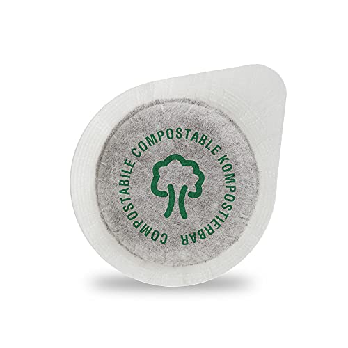 Caffè Borbone Café Monodosis Compostable, Envase Reciclable, Mezcla Oro - 100 bolsitas - Sistema ESE