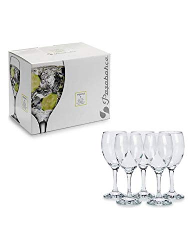 CAJA 6 COPAS AGUA IMPERIAL 345 CC. PASABACHE