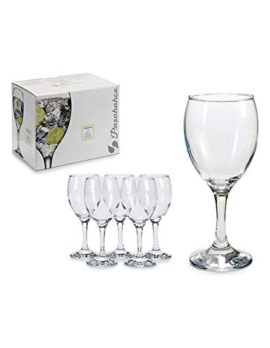CAJA 6 COPAS AGUA IMPERIAL 345 CC. PASABACHE