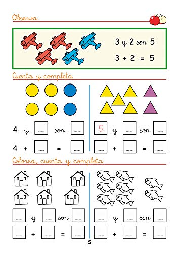 Cálculo fácil, Primaria, Cuaderno 1