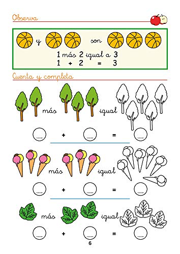 Cálculo fácil, Primaria, Cuaderno 1
