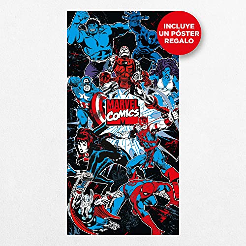 Calendario Marvel Comics 2022 incluye póster de regalo - Calendario 2022 pared │ Calendario anual 2022 pared - Calendario mensual - Marvel merchandising - Producto con licencia oficial