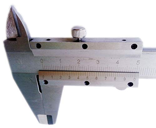Calibrador a vernier Calibre 150 mm, inoxidable