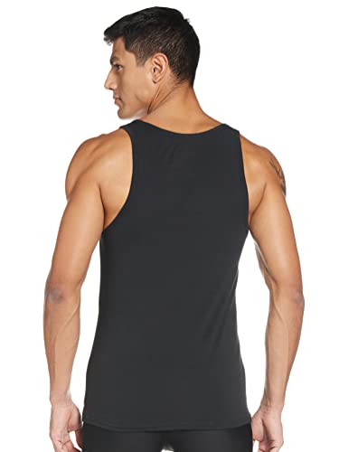 Calvin Klein 2p Tank Camiseta sin Mangas, Negro (Black 001), M para Hombre