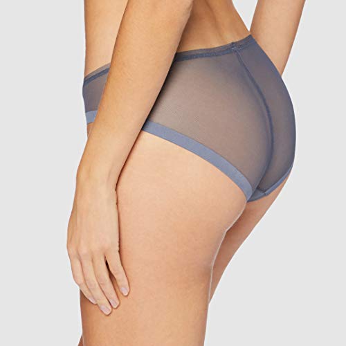 Calvin Klein Bikini Brief Braguita, Chrome, XS para Mujer