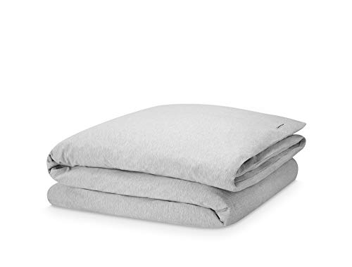 Calvin Klein Body ID Juego de Ropa de Cama, algodón, Gris, 135 x 200 cm + (1) 80 x 80 cm