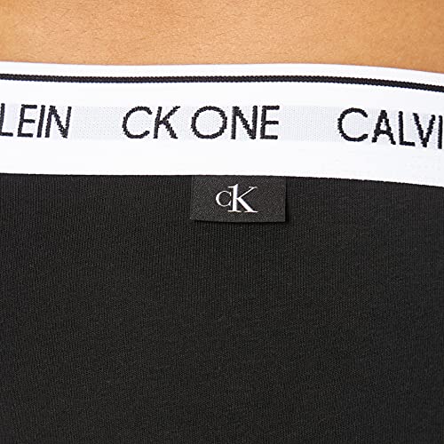 Calvin Klein Boxer Brief 2Pk, Bóxer para Hombre, Negro (Black W/White Wb), M