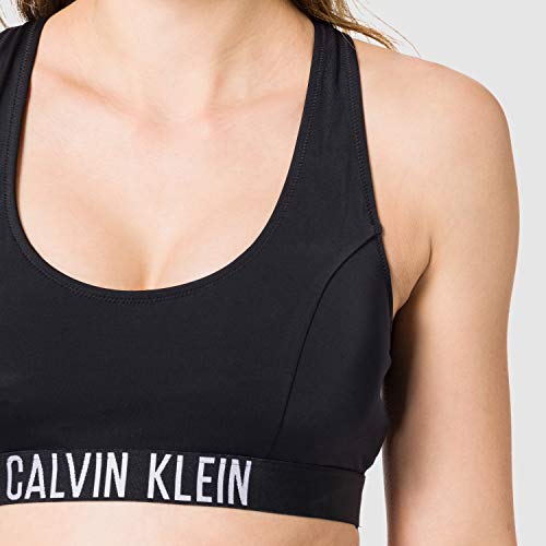 Calvin Klein Bralette-rp Parte Superior de Bikini, Pvh Black, S para Mujer