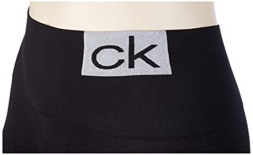 Calvin Klein CK Logo Women's Leggings 1 Pack, Negro, S para Mujer