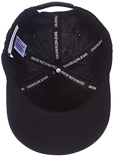 Calvin Klein Jeans Contorno de la Gorra béisbol, Black, One Size para Hombre