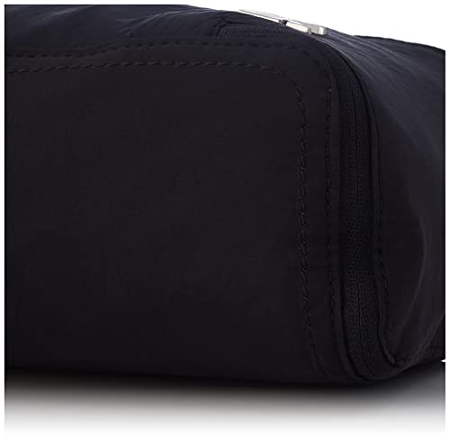 Calvin Klein Jeans Feminine Nylon Make UP Bag, Accesorio de Viaje-Billetera Plegable Triple para Mujer, Schwarz, Talla única