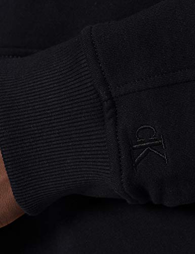 Calvin Klein Jeans Sudadera con Capucha de Micro Marca, CK Black, M para Hombre