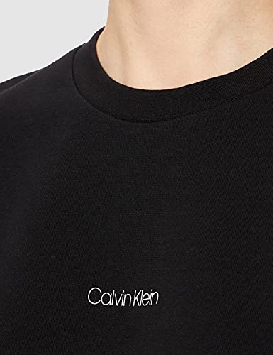 Calvin Klein Mini Calvin Klein Sweatshirt, Sudadera para Mujer, Negro (Ck Black), M