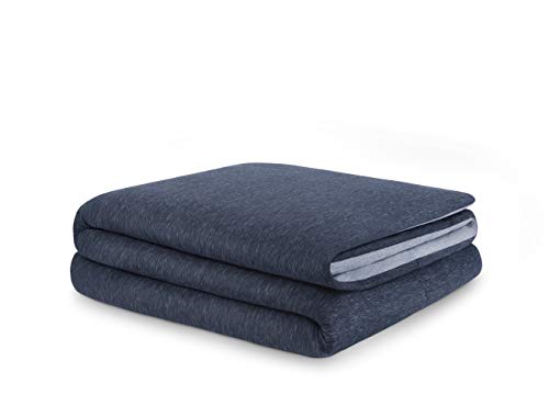 Calvin Klein Modern Cotton Gene Duvet Set, Light Wash/Indigo, Single, 2